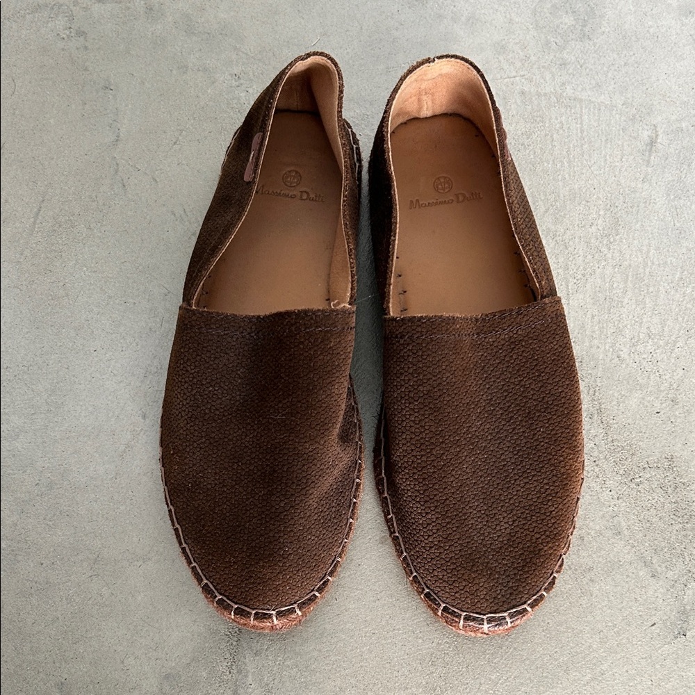 🖤 Massimo Dutti Men’s Espradille Loafers